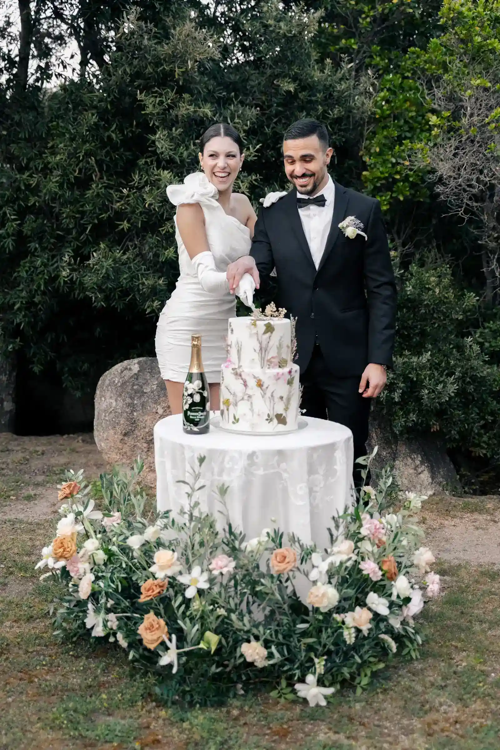 Ceremony panoramic view, Borgo Smeraldo Costa Smeralda