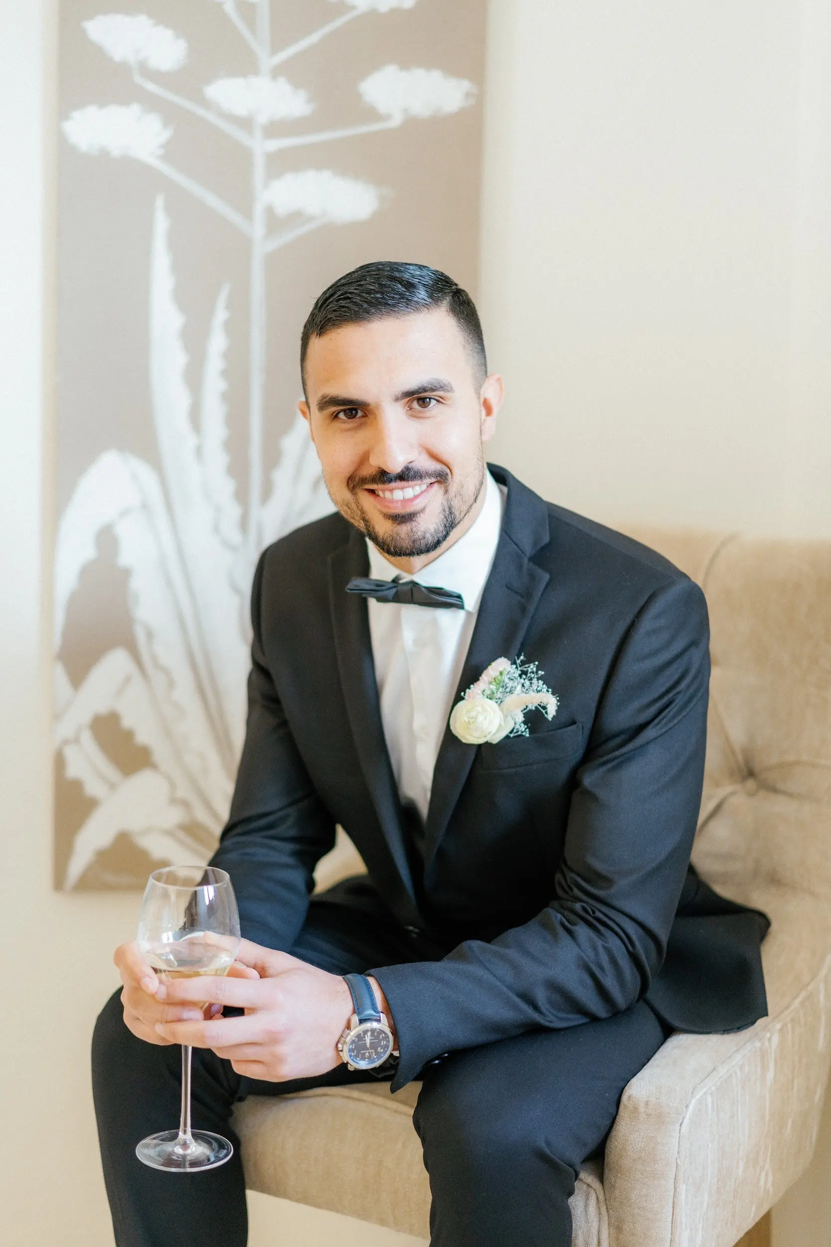 Elegant table setting, micro wedding Borgo Smeraldo