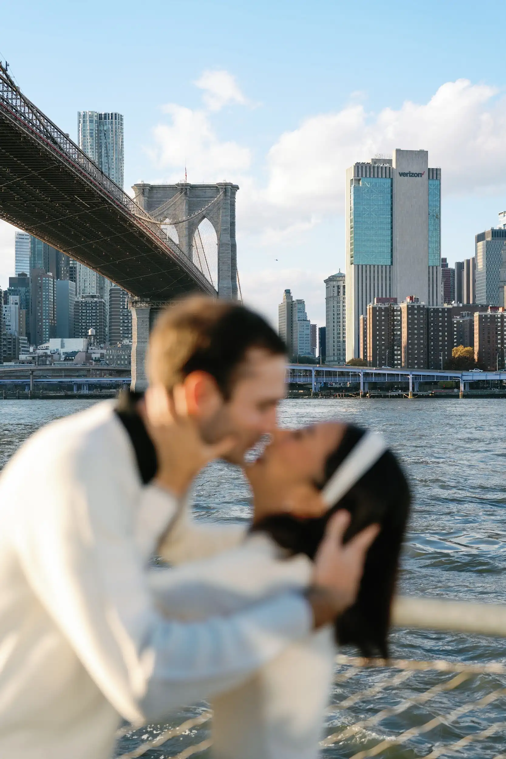 Coppia al tramonto Brooklyn