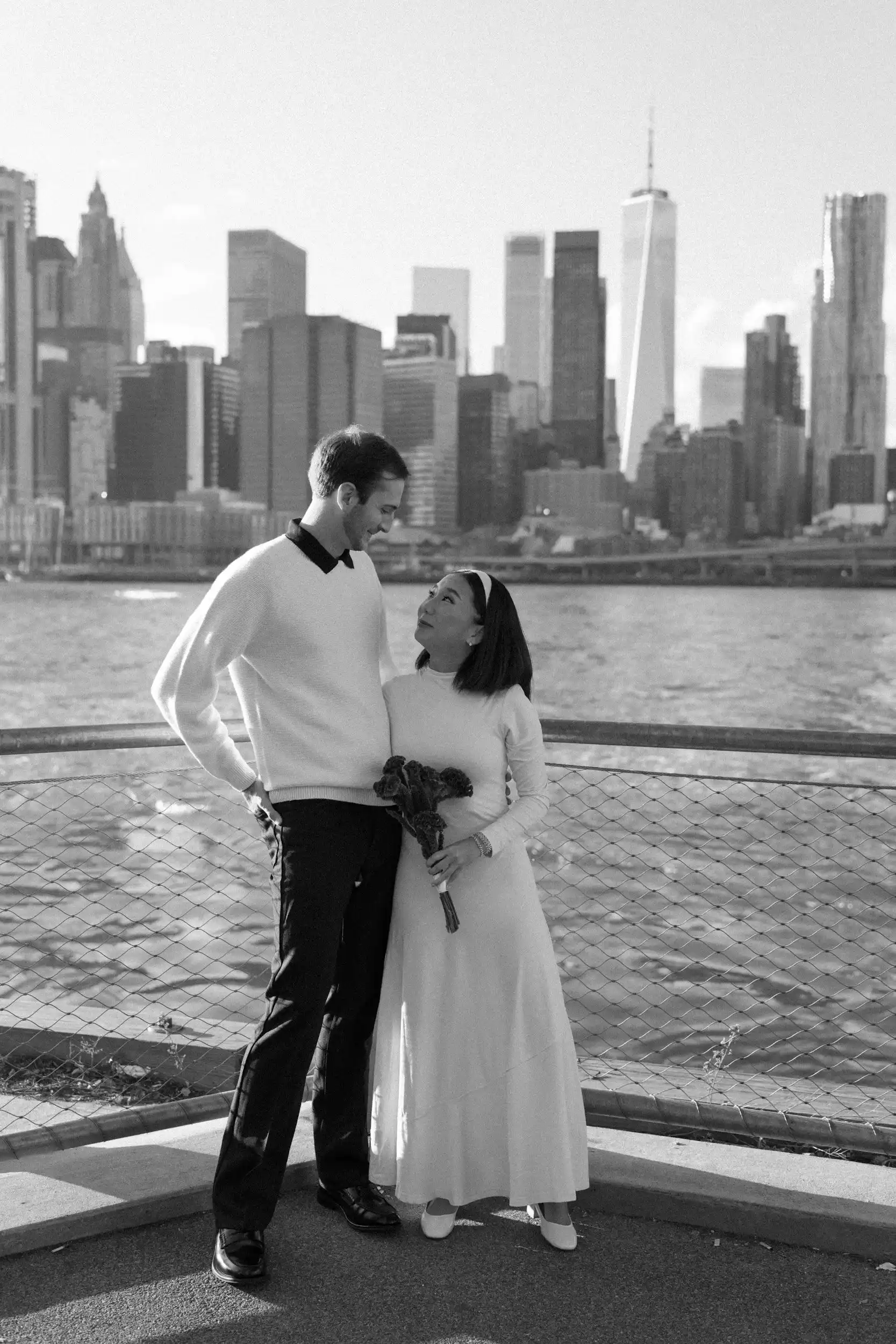 Momento intimo matrimonio Brooklyn