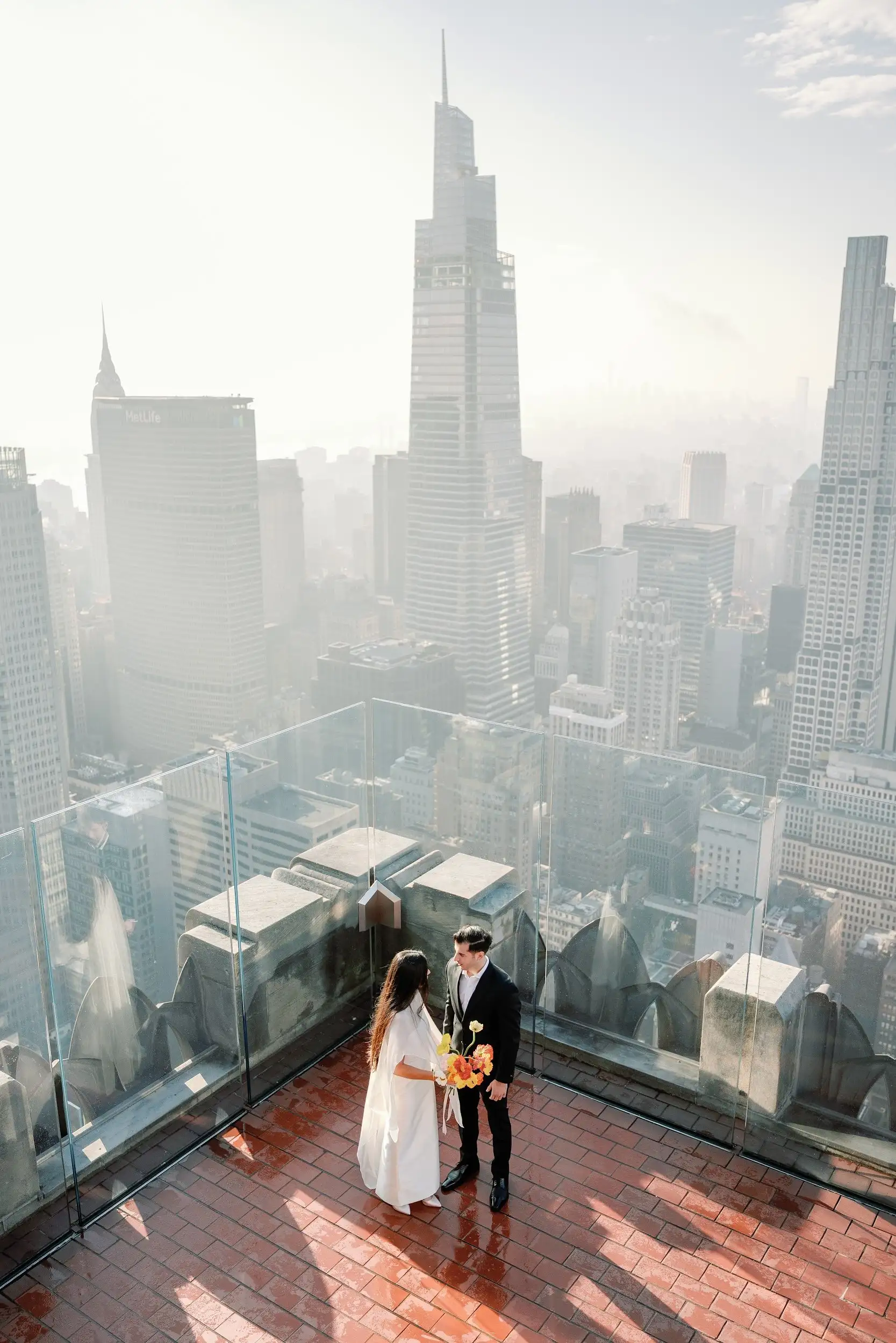 New York wedding panorama